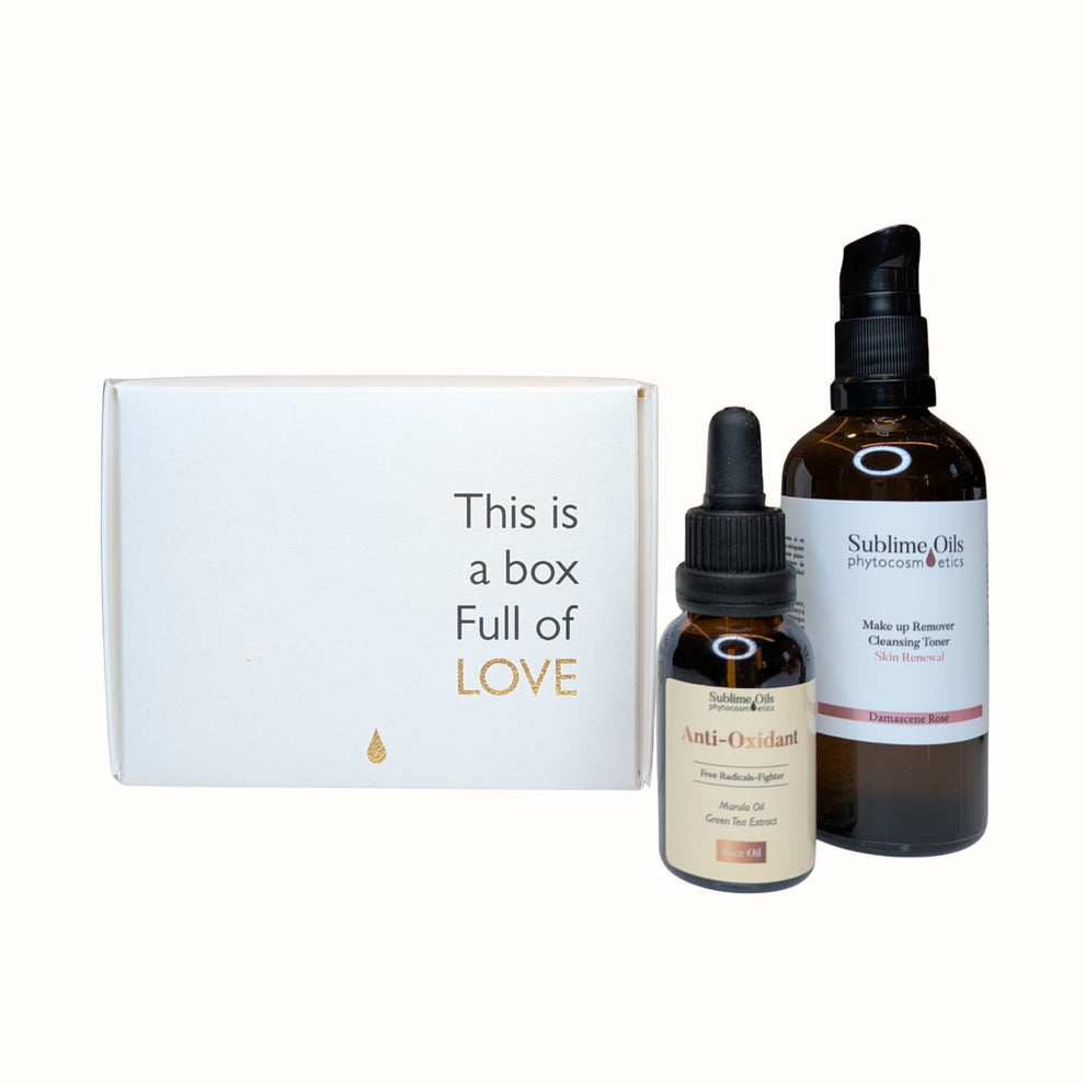 Paquete de aceites sublimes antioxidantes