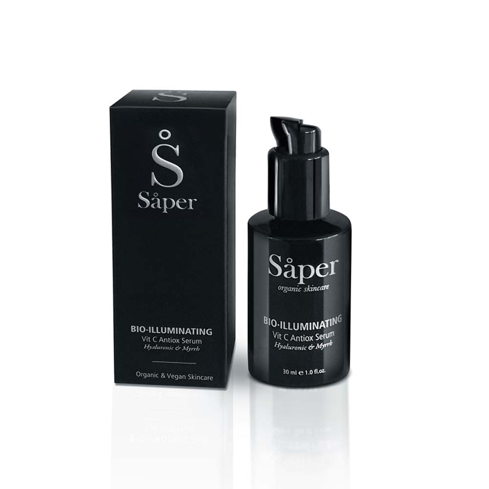 Suero antioxidante de vitamina C bioiluminador