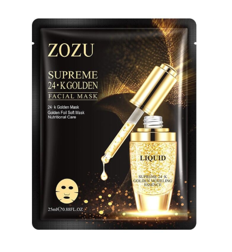 Mascarilla Facial Hidratante Suprema 24K